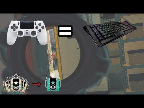 How a TOP CONTROLLER Player Spawn Peeks! : Road To Diamond - Ranked Highlights - Rainbow Six Siege