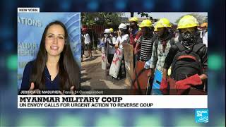 UN envoy urges Security Council to take action against Myanmar's junta