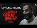 Jana Gana Mana Official Teaser 4K Prithviraj Sukumaran Suraj Venjaramoodu Dijo Jose Antony