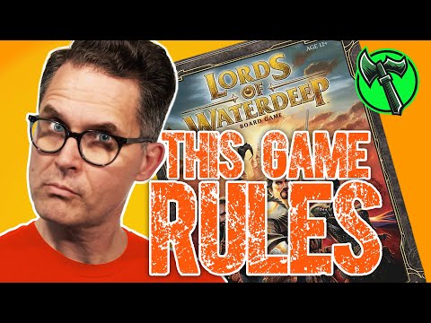 Lords of Waterdeep Rules Board Game Night: 5 Reasons