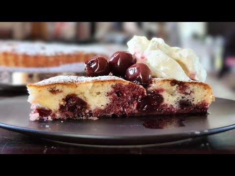 Moist Cherry Cake with Tinned Cherries – Old-Fashioned & Easy