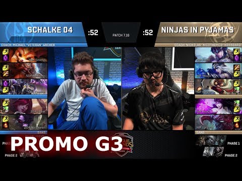 FC Schalke 04 vs NIP | Game 3 Round 3 Promotion/Relegation S8 EU LCS Spring 2017 | S04 vs NIP G3