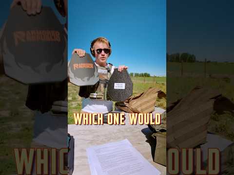 Steel Vs Ceramic Body Armor (Which Would You Pick?) #gun #pewpew #guns