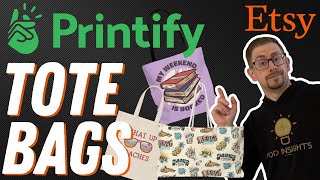 Printify Tote Bag Review - Sell Print on Demand Tote Bags!