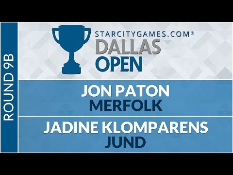 SCGDFW - Round 9b - Jon Paton Vs Jadine Klomparans [Modern]