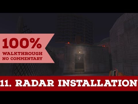 Return to Castle Wolfenstein Walkthrough (All Secrets,I am Death Incarnate) pt 11 RADAR INSTALLATION