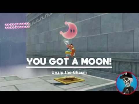 Super Mario Odyssey Guide Lake Kingdom Power Moon # 22