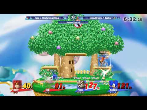 FFIX Smash 4 Doubles Pools LQ - Ferg / ChiefChickenWing vs Dare2Dream / Zephyr Copy 1