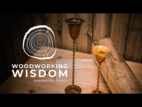 Turn a Twisted Goblet with Colwin - Woodworking Wisdom