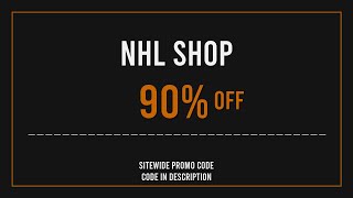 NHL Shop Promo Code 2025 March
