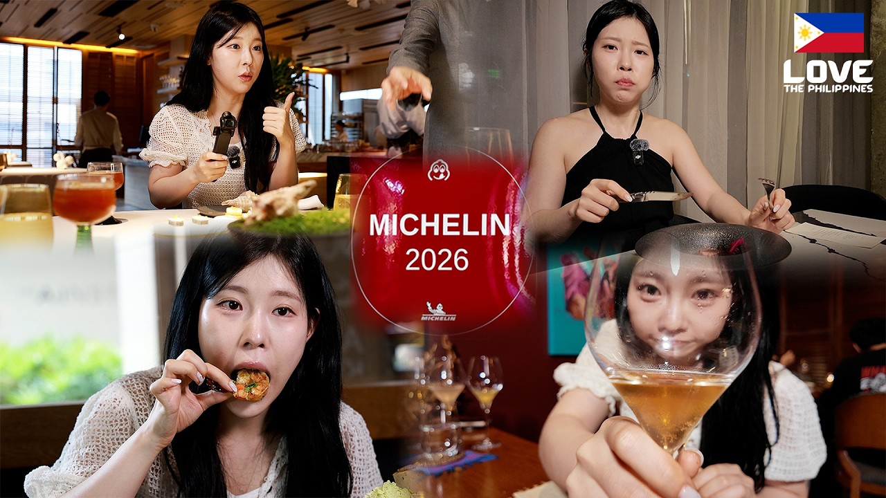 필리핀 마닐라 미쉐린 가이드 먹방 2탄! 🇵🇭 MICHELIN TOUR IN MANILA PHILIPPINES