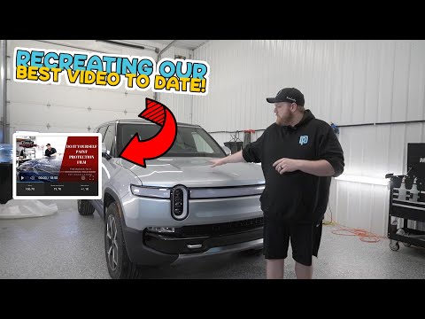 THE BASICS TO A SUCCESSFUL PPF INSTALL - Rivian R1S - FULL HOOD PPF INSTALL