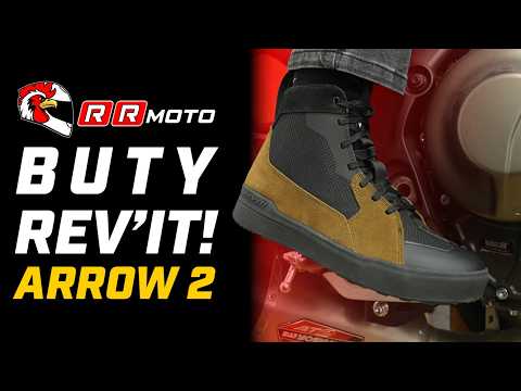 REVIT ARROW 2 _ sneakersy motocyklowe z FLEXBLADE | Styl miejski i ochrona
