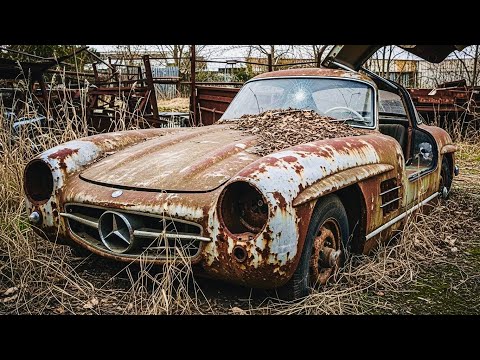 Thumbnail for Abandoned Mercedes-Benz 300SL Gullwing 1955 Restored to Perfection | ASMR Full Rebuild by Mercedes-Benz 300 SL