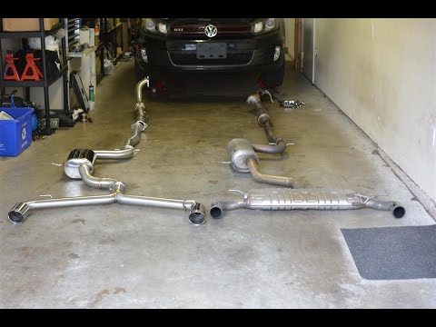 VW GTI MK6 COBB Turboback Walkaround by Stratified
