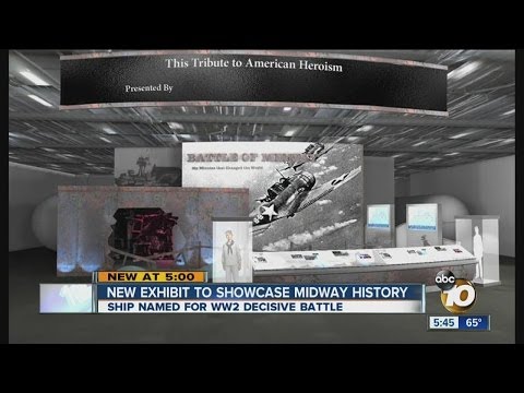 New Midway Museum exhibit to showcase historic Battle of Midway during WWII