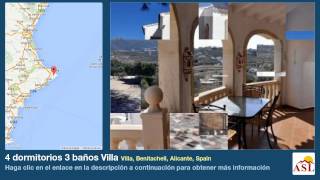 preview picture of video '4 dormitorios 3 baños Villa se Vende en Villa, Benitachell, Alicante, Spain'