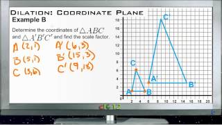 Dilation in the Coordinate Plane: Examples (Basic Geometry Concepts)