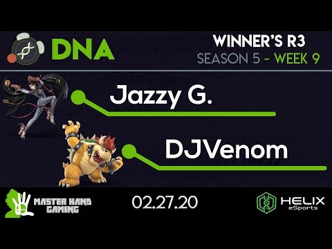 DNA S5:W9 - DJVenom (Bowser) Vs. Jazzy G. (Bayonetta) - Winners R3