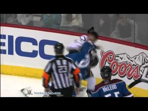 Vladimir Sobotka vs Matt Duchene Nov 15, 2010