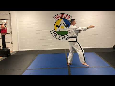 Se Jong Tul - practiced by 5th Dan Black Belts.