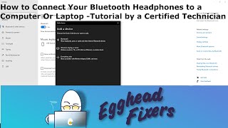 How to Connect Your Bluetooth Headphones to your Acer Computer Or Laptop