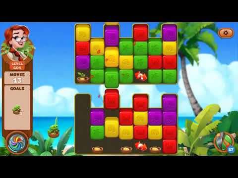 Lost Island: Blast Adventure - Level 401 (No Boosters) HD