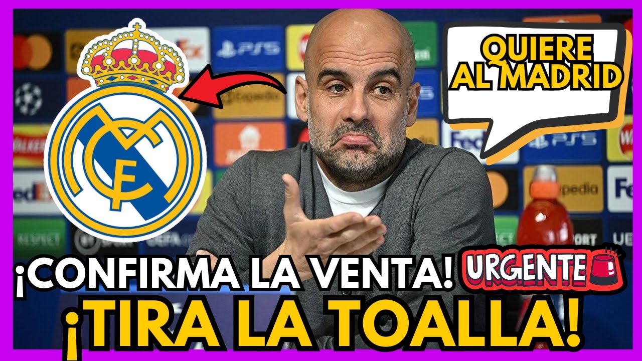 💥TERREMOTO EN INGLATERRA / ABANDONA AL CITY PARA FICHAR POR EL REAL MADRID  NOTICIAS DEL REAL MADRID