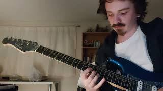 Sleepless Again by In Flames guitar solo cover.