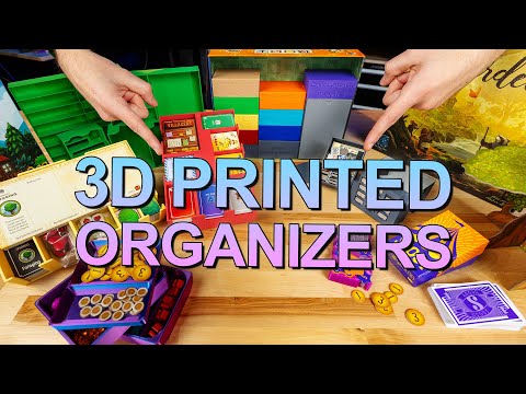 Ditch the Baggies! 3D Printed Solutions for Effortless Board Game Setup