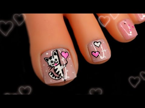 HERMOSO DISEÑO DE UÑAS con figura de GATITO 🐈 😻|Marielena arte y belleza