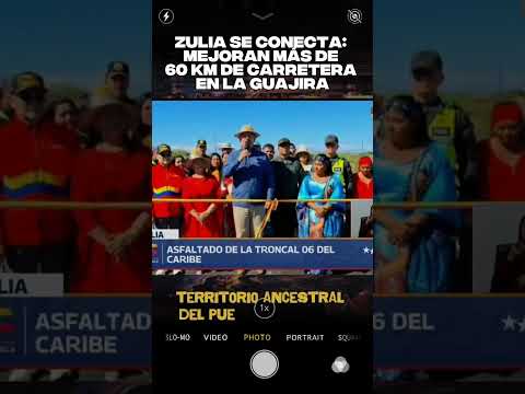 En el municipio Guajira del estado Zulia, el gobernador Luis Caldera lideró la rehabilitación de