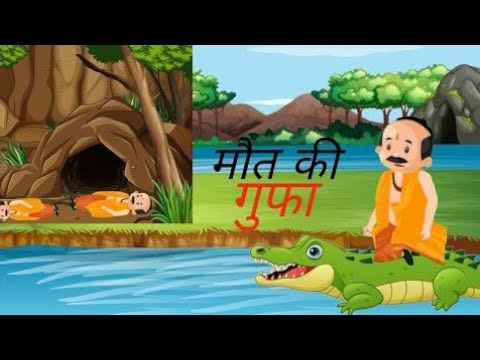 मौत की गुफा। Maut ki gufa। Hindi story। Moral story। Cartoon story। Hindi kahaniya