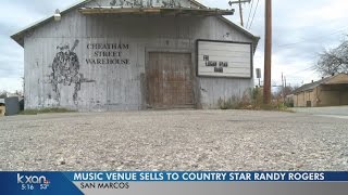 San Marcos music venue Cheatham Street Warehouse sells to country star Randy Rogers