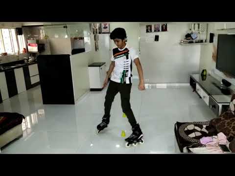 MABROUK - INLINE FREESTYLE SKATING. LEVEL 2 TRICK. SLALOM.