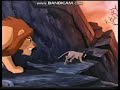 The Lion King 1995 VHS Simba Vs Scar Happy Ending
