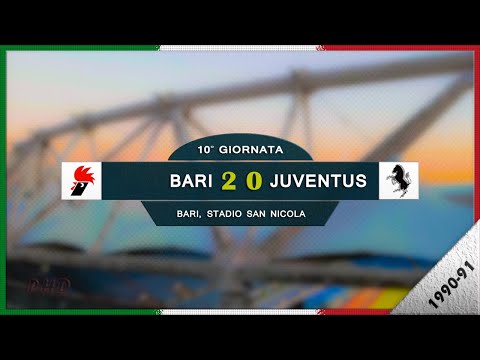 Serie A 1990-91, g10, Bari - Juventus