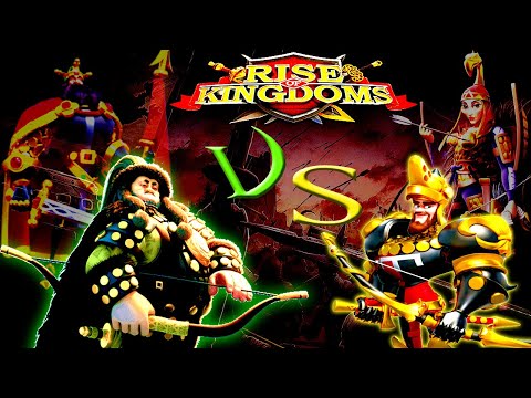 Genghis Khan/William VS Edward of Woodstock/Tomyris - Rise of kingdoms 2021