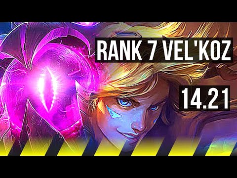 VEL'KOZ & Alistar vs EZREAL & Karma (ADC) | Rank 7 Vel'Koz, 600+ games | KR Master | 14.21