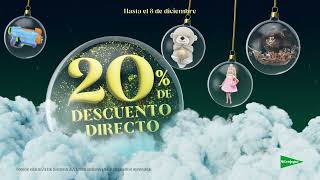 El Corte Inglés 20% de descuento directo en juguetes | El Corte Inglés anuncio