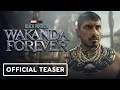 Black Panther: Wakanda Forever - Official 'Live' Teaser Trailer (2022) Tenoch Huerta