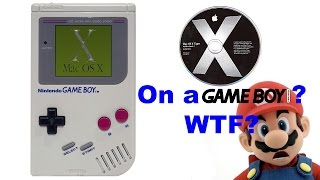 How To Put Mac OS X On An Original Nintendo Gameboy !