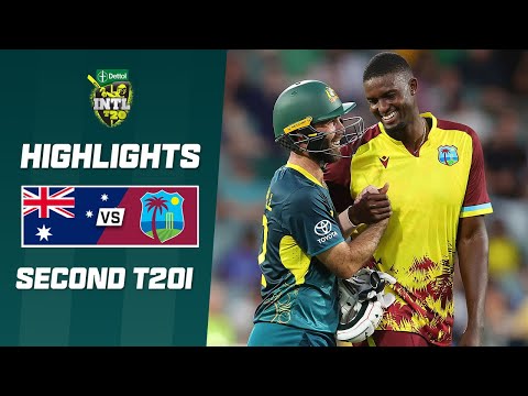 Australia v West Indies 2023-24 | Second T20I