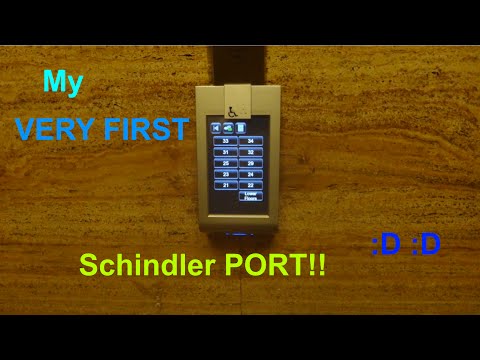 Westinghouse/Schindler PORT High-Speed Elevators at 712 Main in Downtown Houston, TX.