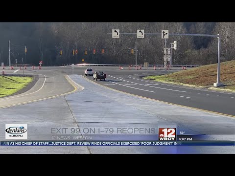 Exit 99 on I-79 reopens