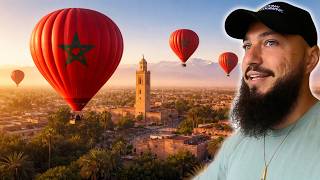 Hot Air Balloon Over Marrakech, Art & Craft Shopping In Old Souk (Market) - Final Video Morocco 🇲🇦