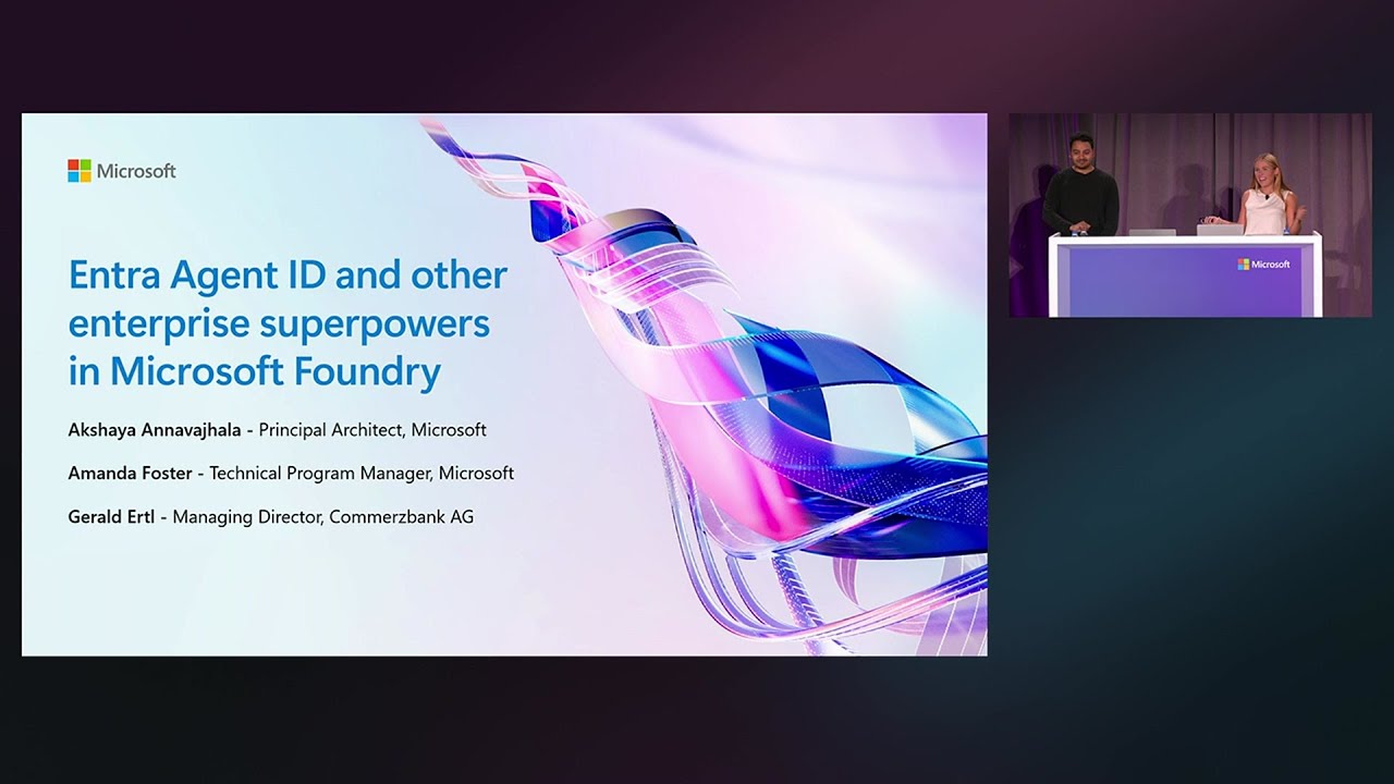 Enterprise AI Agents with Entra Agent ID and Microsoft Foundry - Tech Hub
