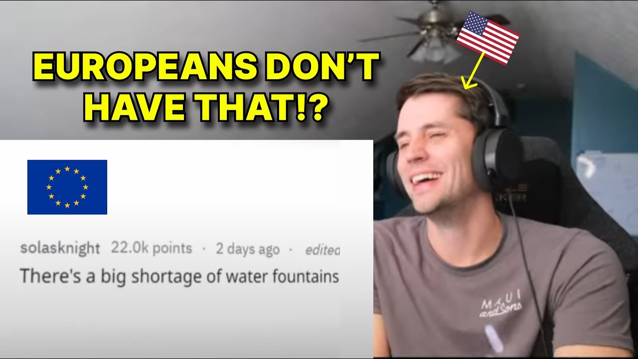 American reacts to European Culture Shocks that Confuse Americans