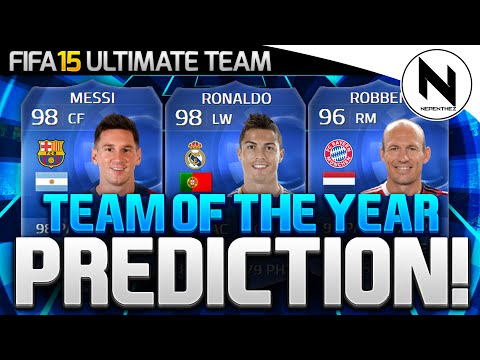 FIFA 15 - TEAM OF THE YEAR! w/ 99 Ronaldo & 98 Messi