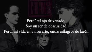 Caifanes - Perdí Mi Ojo De Venado - Letra